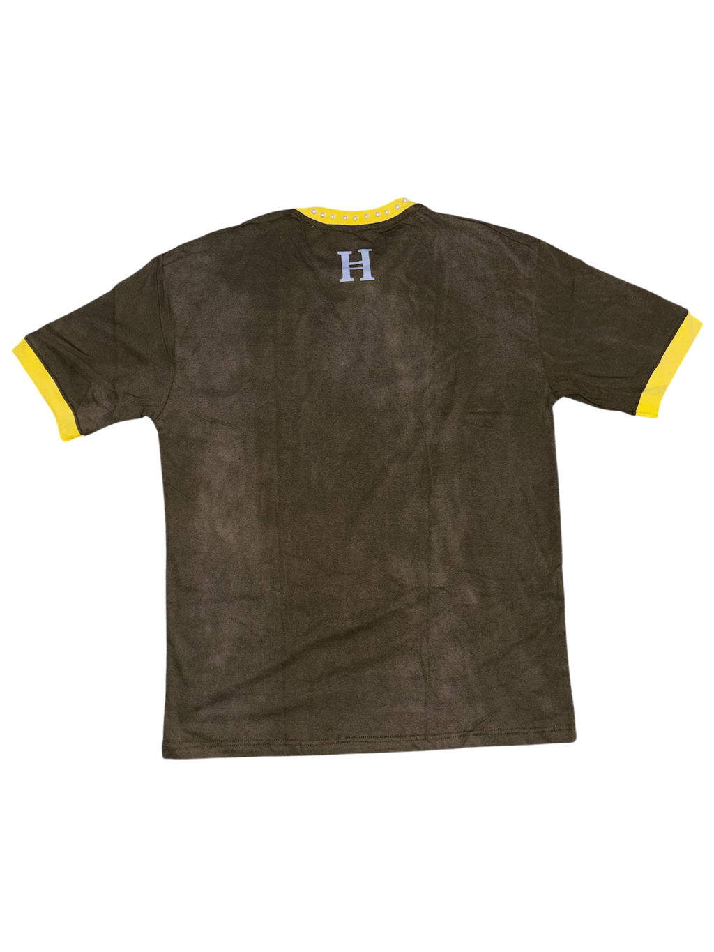 “PEARLS OF THE KINGDOM” - Ringer Tee (OLIVE GREEN)