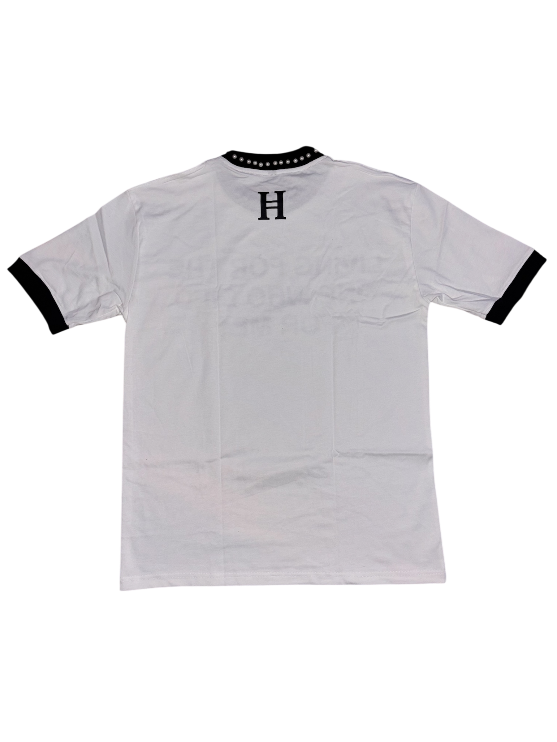 “PEARLS OF THE KINGDOM” - Ringer Tee (SNOW WHITE)